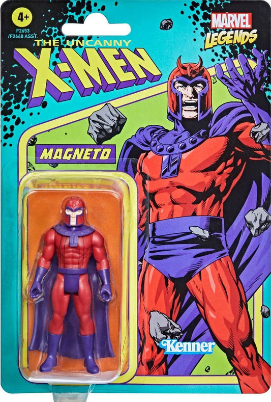 Marvel Legends - Kenner Retro Series - The Uncanny X-Men - Magneto 3.75-Inch Action Figure (F2653)