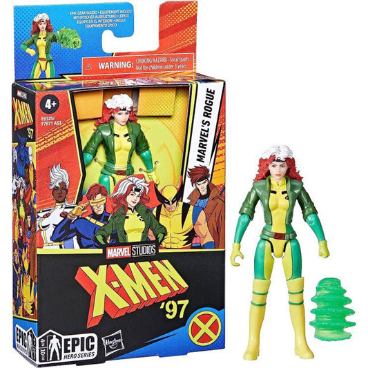 Marvel Epic Hero Series - X-Men \'97 - Marvel\'s Rogue 4-Inch Action Figure (F8125)