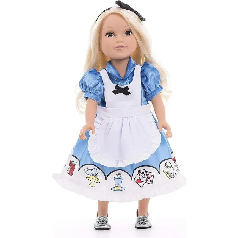 Little Adventures - Doll Dress Alice With Hair Bow